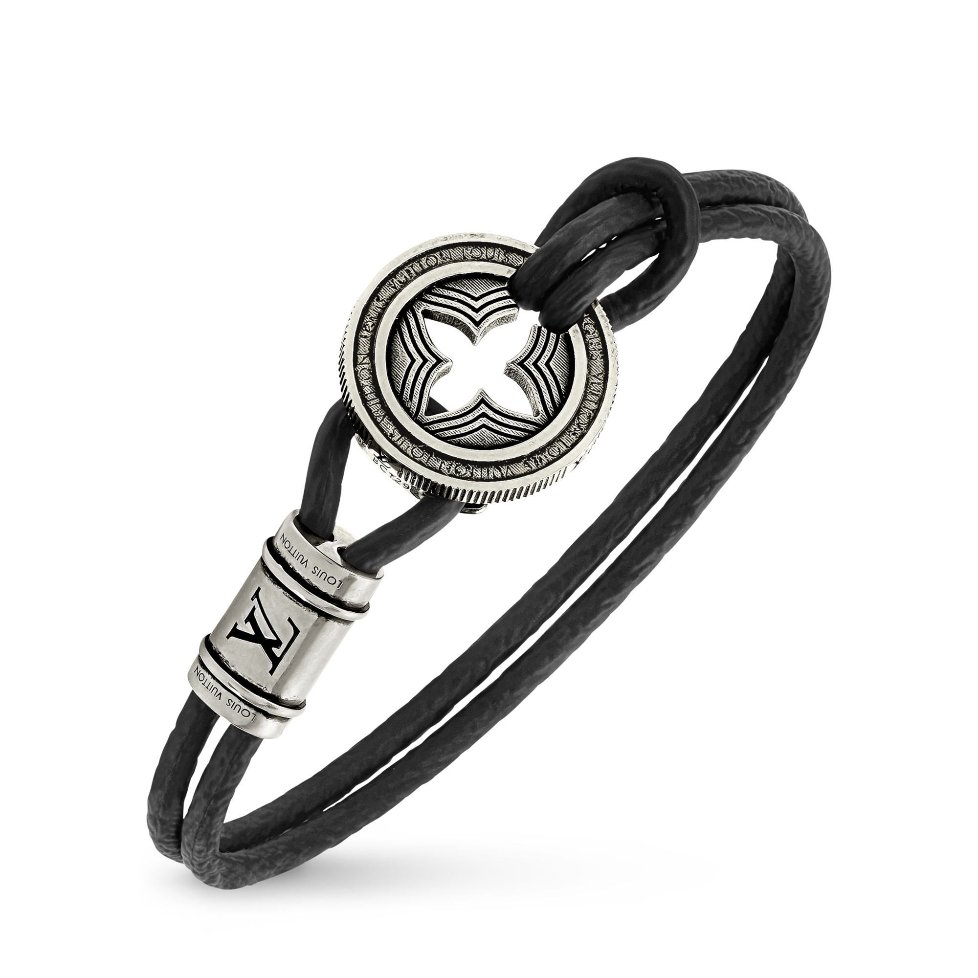 LV Tic Tac Toe Leather Bracelet - Men - Accessories | LOUIS VUITTON ®